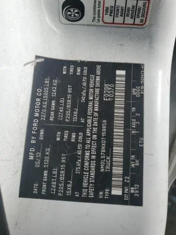 2013 FORD TRANSIT CONNECT XLT  