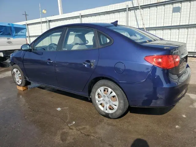 2010 HYUNDAI ELANTRA BLUE  