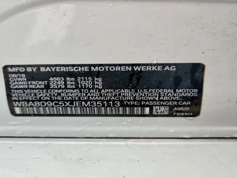 2018 BMW 330 XI  