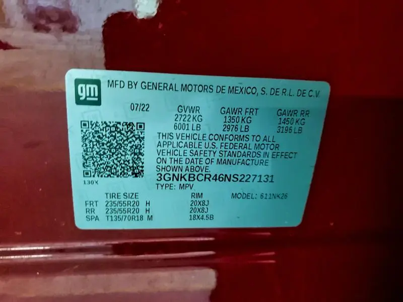 2022 CHEVROLET BLAZER 2LT  