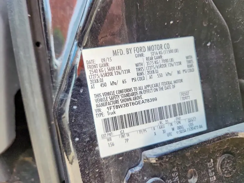 2016 FORD F350 SUPER DUTY  