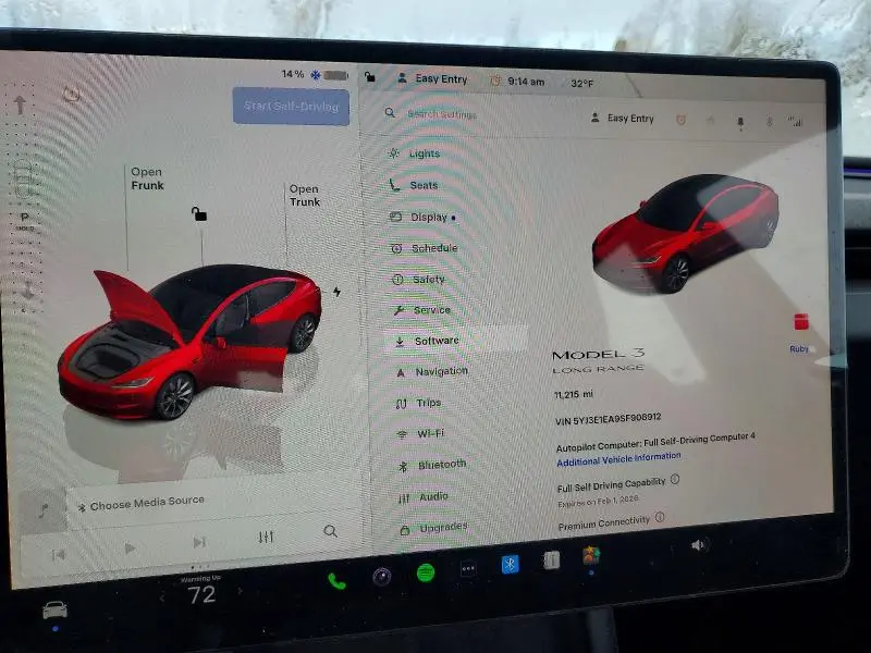 2025 TESLA MODEL 3   