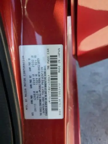 2016 MAZDA 6 TOURING  