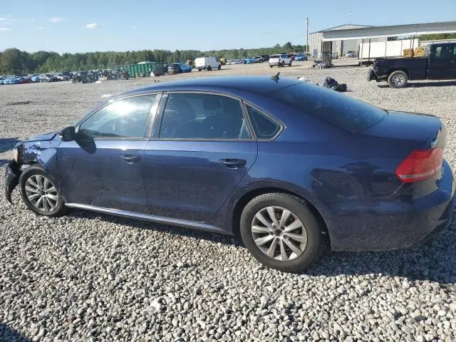2012 VOLKSWAGEN PASSAT S  