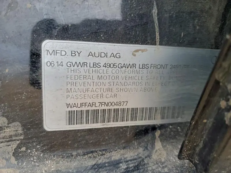 2015 AUDI A4 PREMIUM PLUS  