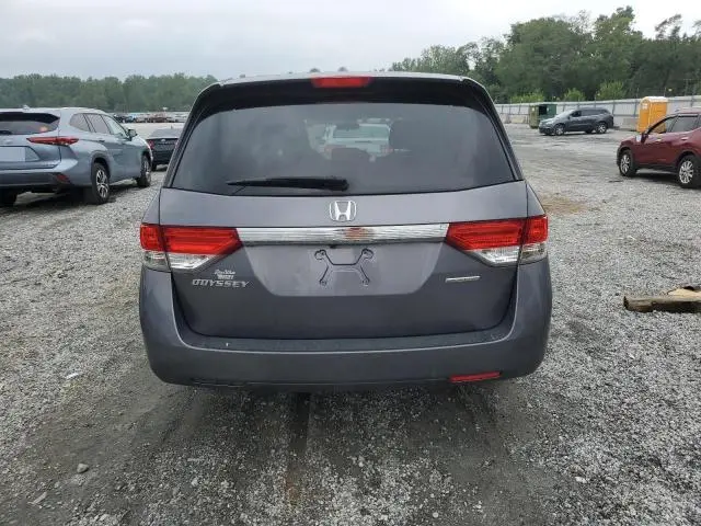 2016 HONDA ODYSSEY SE  