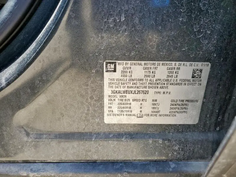 2018 GMC TERRAIN SLT  