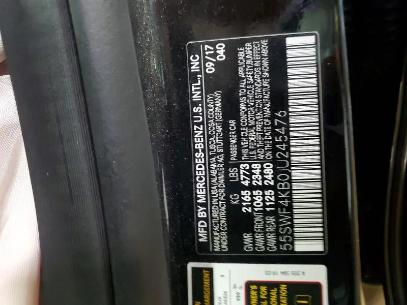 2018 MERCEDES-BENZ C 300 4MATIC  