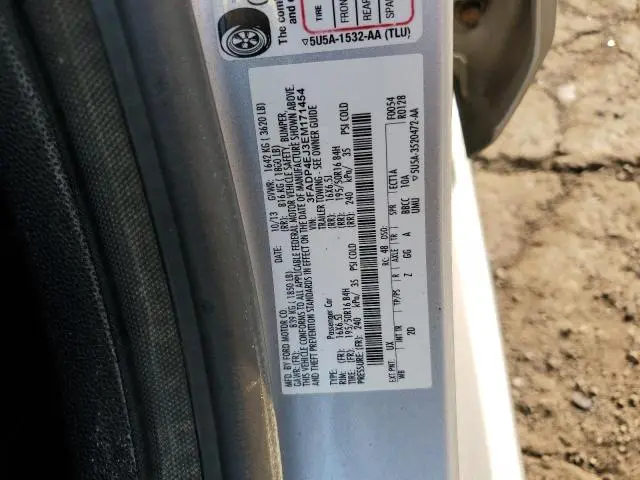 2014 FORD FIESTA SE  