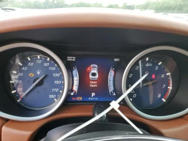 2016 MASERATI GHIBLI S  