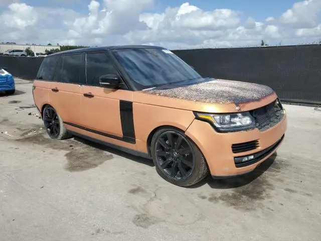 2017 LAND ROVER RANGE ROVER SUPERCHARGED  