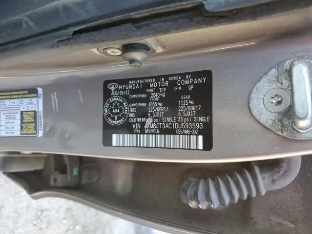 2013 HYUNDAI TUCSON GL  