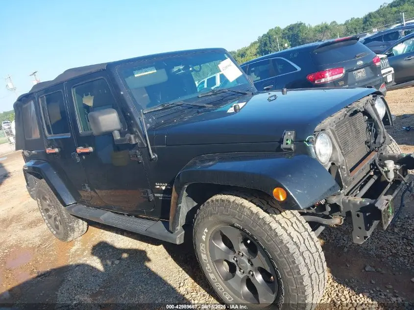 2017 JEEP WRANGLER UNLIMITED SAHARA 4X4