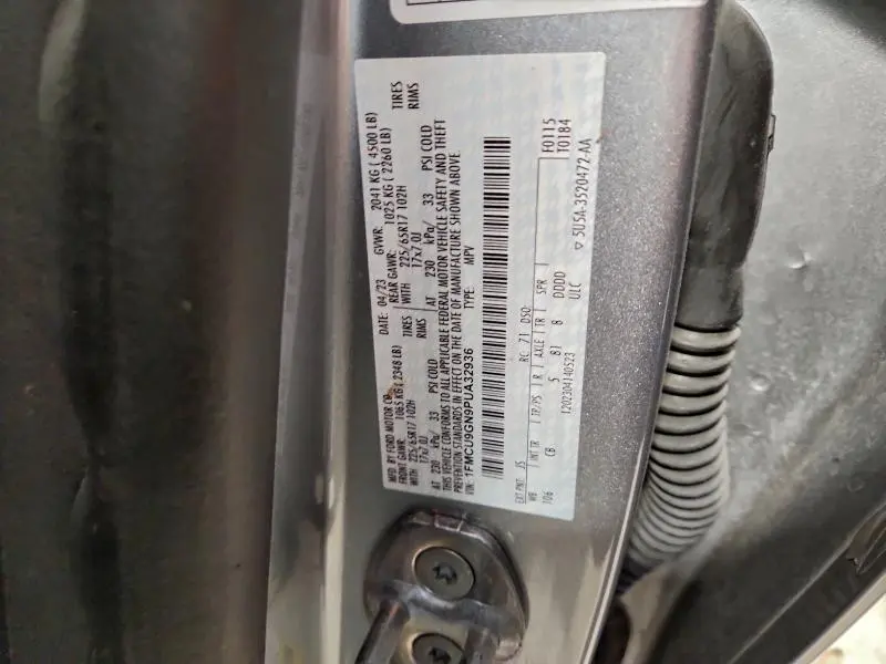 2023 FORD ESCAPE ACTIVE  