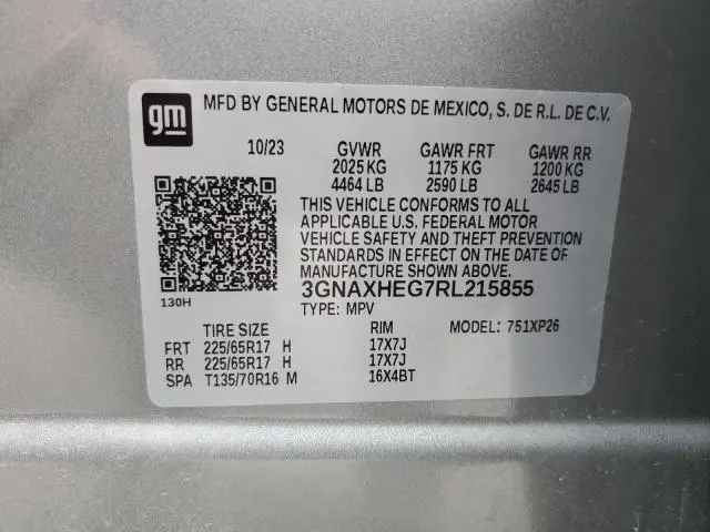 2024 CHEVROLET EQUINOX LS  