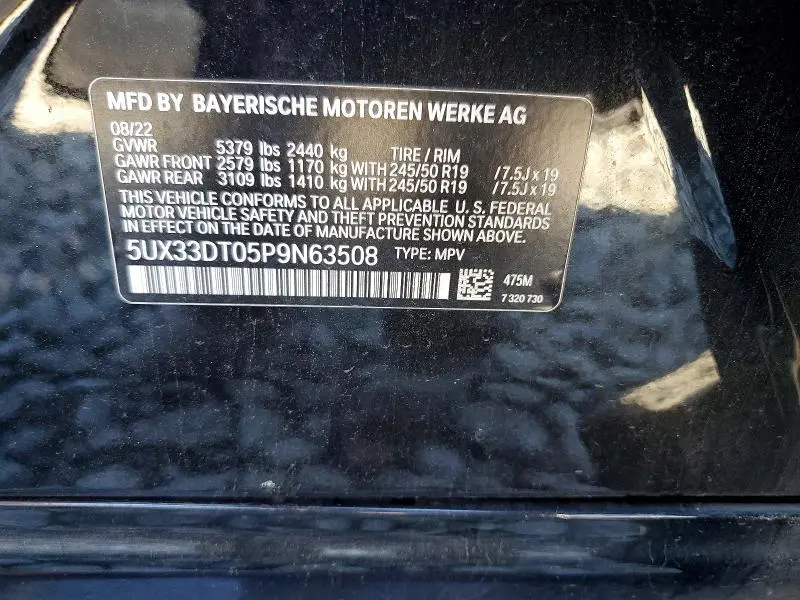 2023 BMW X4 XDRIVE30I  