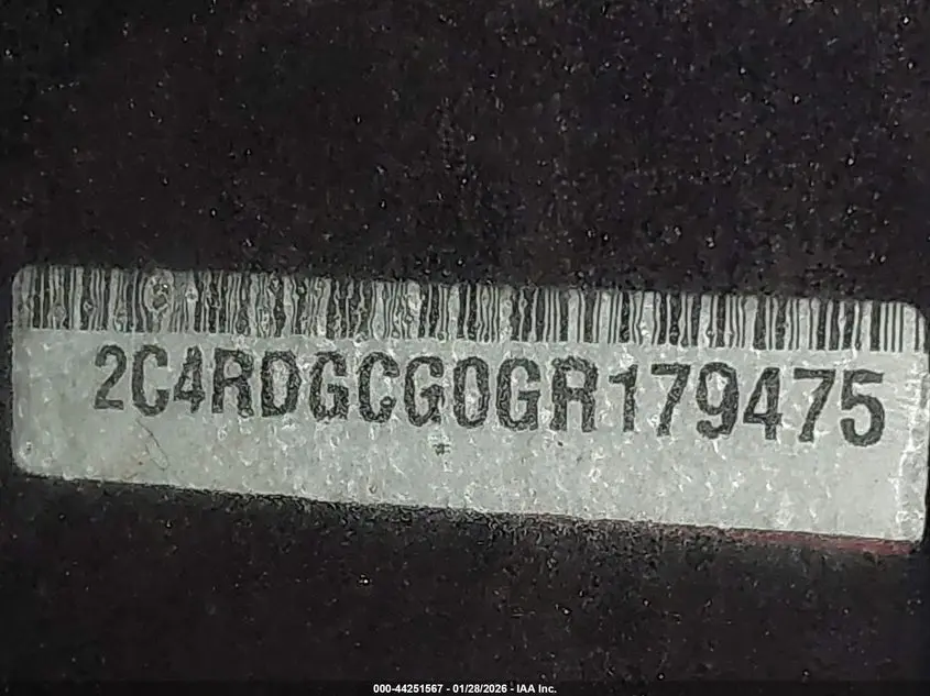 2016 DODGE GRAND CARAVAN SXT