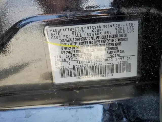 2022 NISSAN SENTRA SV  