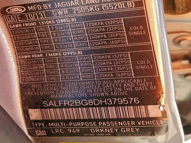 2013 LAND ROVER LR2 HSE  