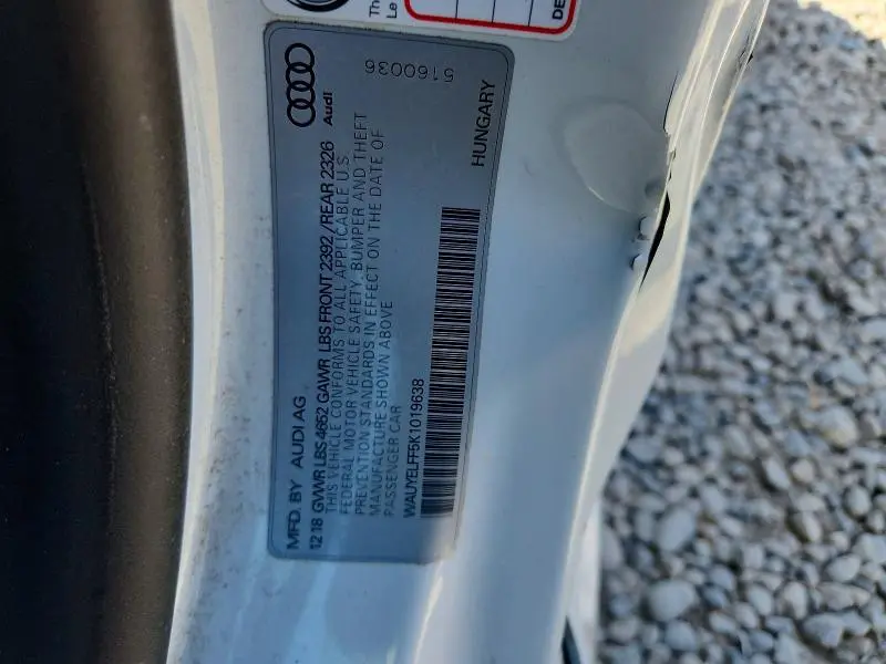 2019 AUDI A3 PREMIUM PLUS  