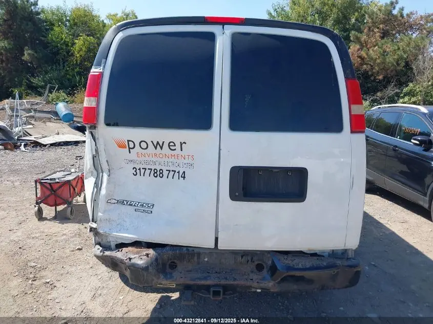 2013 CHEVROLET EXPRESS 2500 WORK VAN