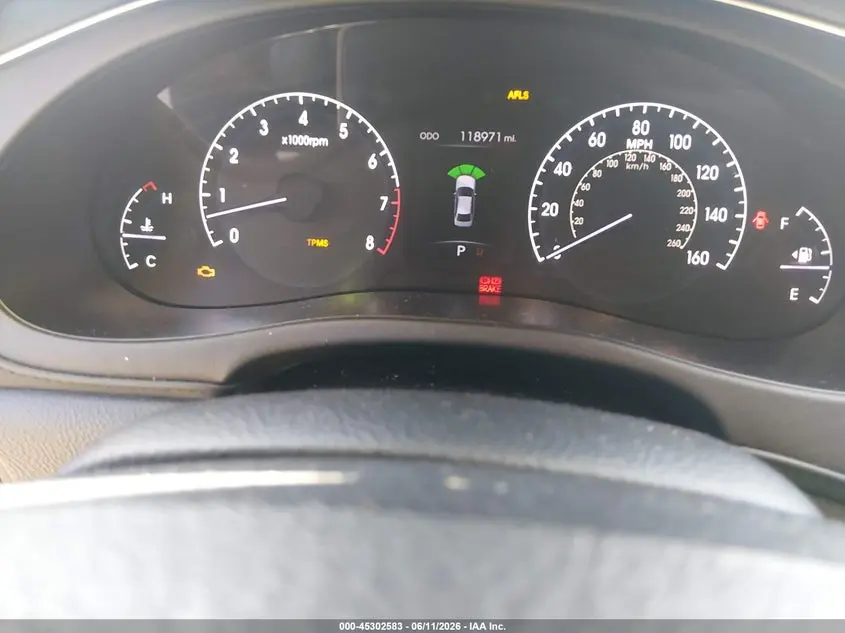 2012 HYUNDAI GENESIS 4.6
