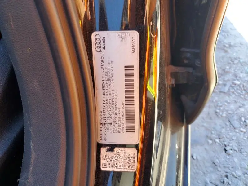 2012 AUDI A6 PREMIUM PLUS  