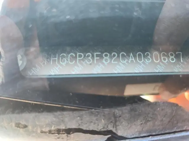 2012 HONDA ACCORD EXL  