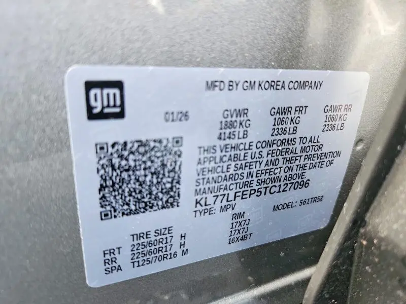 2026 CHEVROLET TRAX LS  