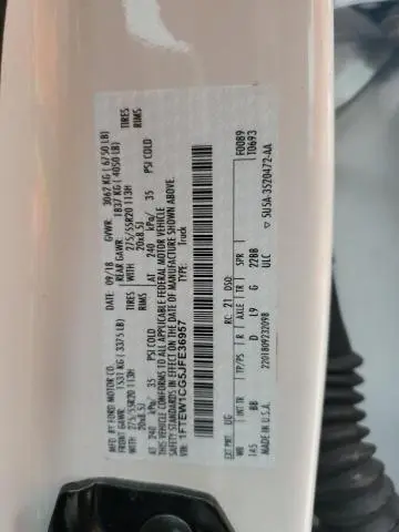 2018 FORD F150 SUPERCREW  