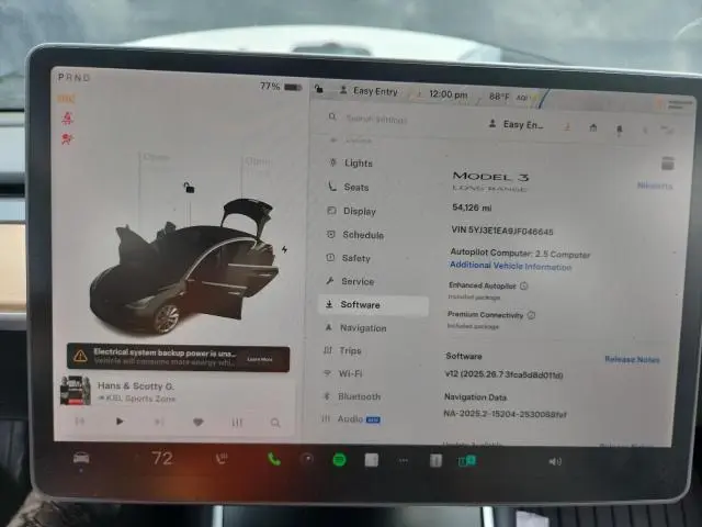 2018 TESLA MODEL 3