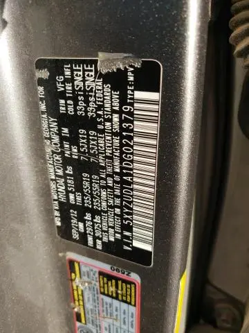 2013 HYUNDAI SANTA FE SPORT   