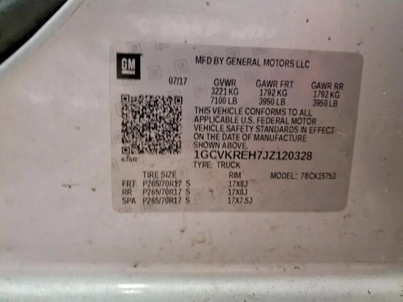 2018 CHEVROLET SILVERADO K1500 LT  