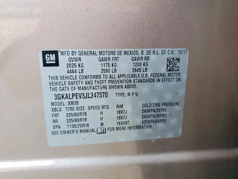 2018 GMC TERRAIN SLT  