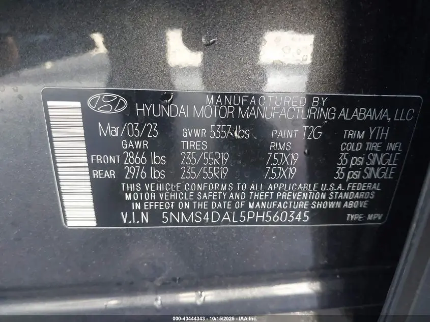 2023 HYUNDAI SANTA FE LIMITED