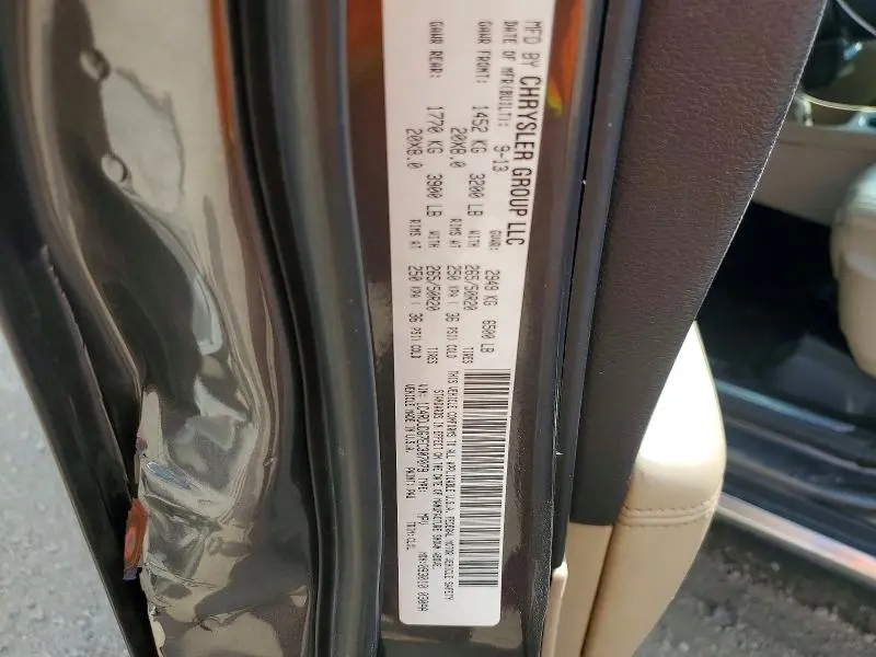 2014 DODGE DURANGO LIMITED  