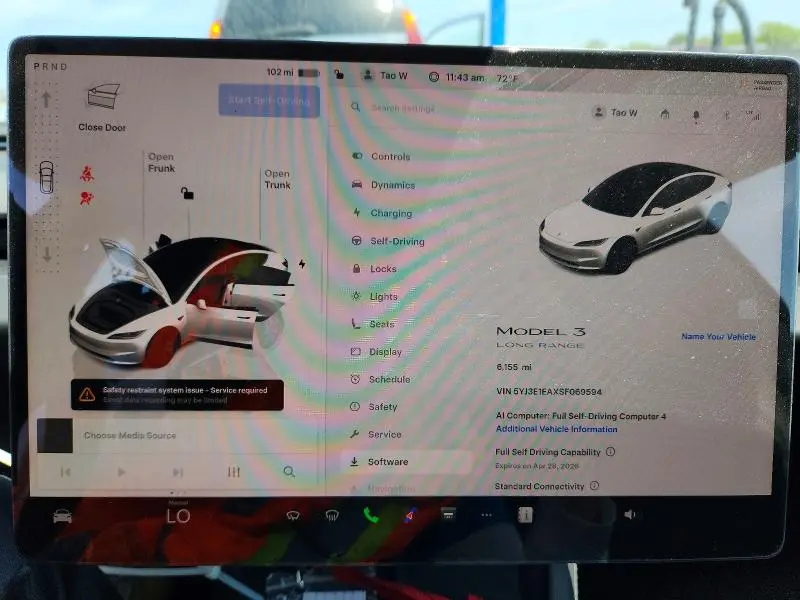 2025 TESLA MODEL 3   