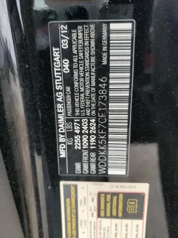 2012 MERCEDES-BENZ E 350  