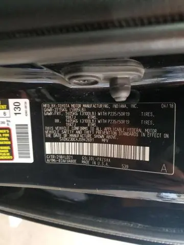 2018 TOYOTA SIENNA SE  