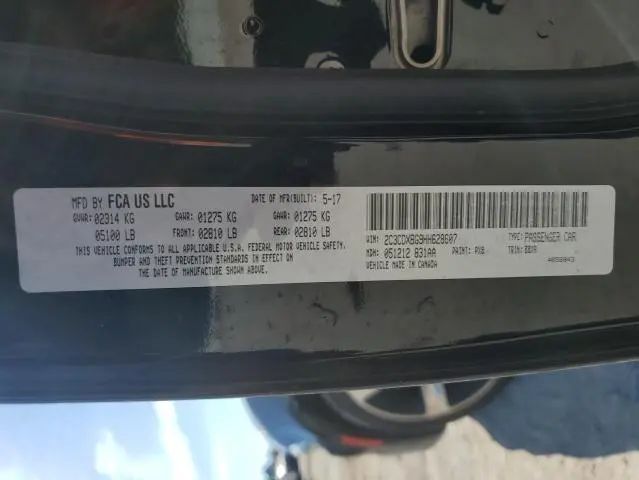 2017 DODGE CHARGER SE