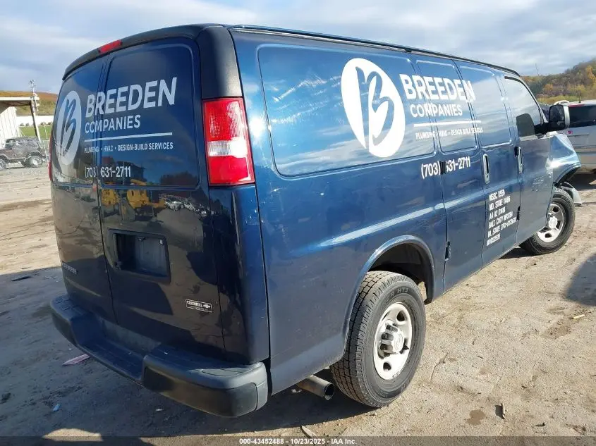 2020 CHEVROLET EXPRESS CARGO RWD 2500 REGULAR WHEELBASE WT