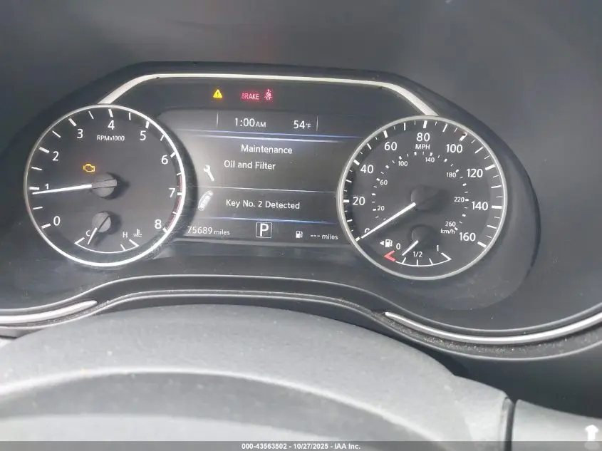 2018 NISSAN MAXIMA 3.5 SV