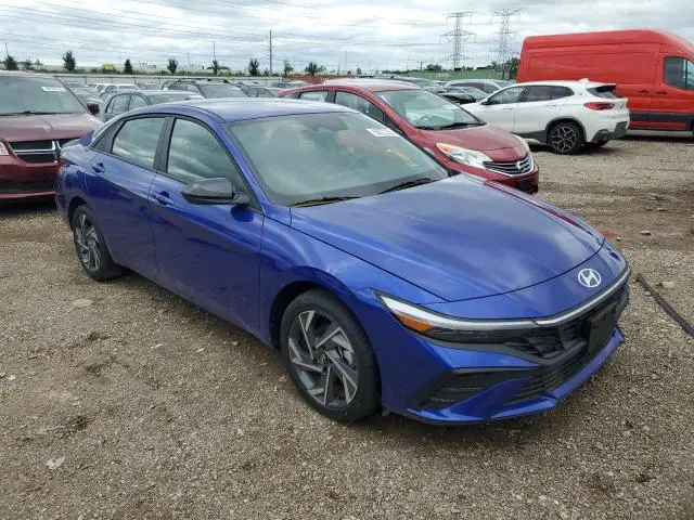 2025 HYUNDAI ELANTRA BLUE  