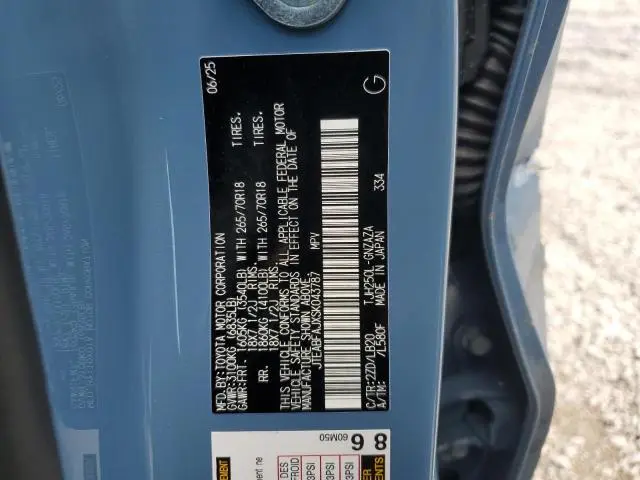 2025 TOYOTA LAND CRUISER BASE  