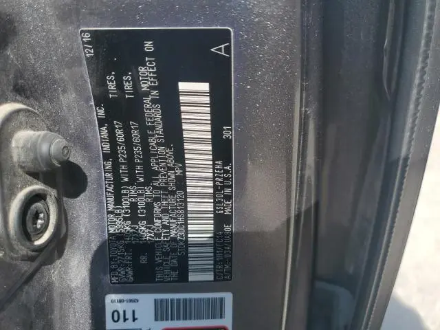 2017 TOYOTA SIENNA LE  