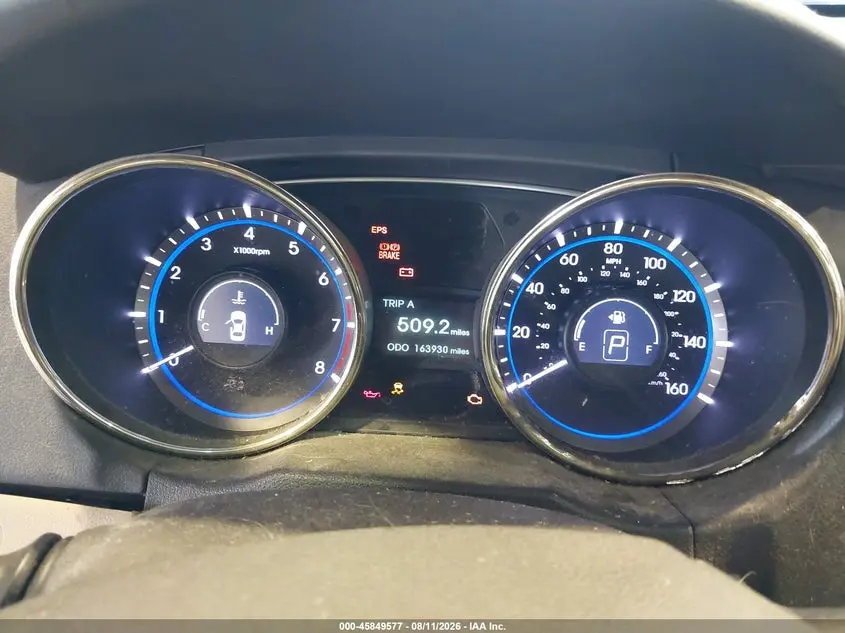 2013 HYUNDAI SONATA GLS