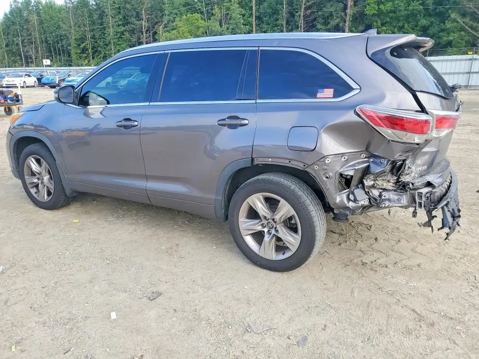 2016 TOYOTA HIGHLANDER LIMITED PLATINUM  