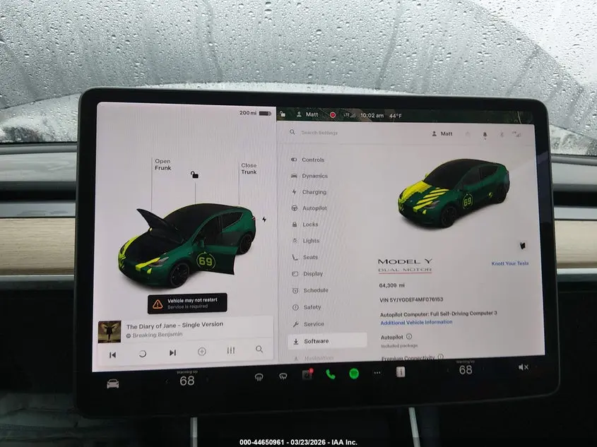 2021 TESLA MODEL Y PERFORMANCE DUAL MOTOR ALL-WHEEL DRIVE