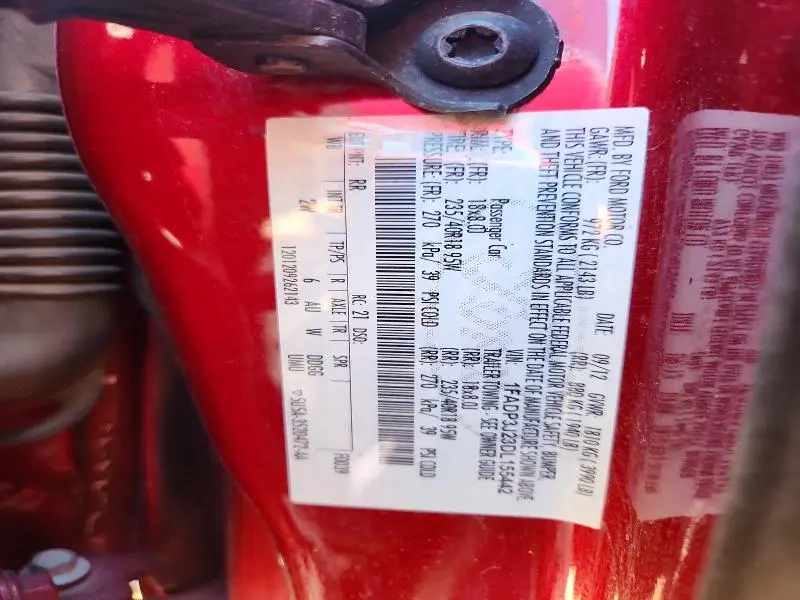 2013 FORD FOCUS TITANIUM  