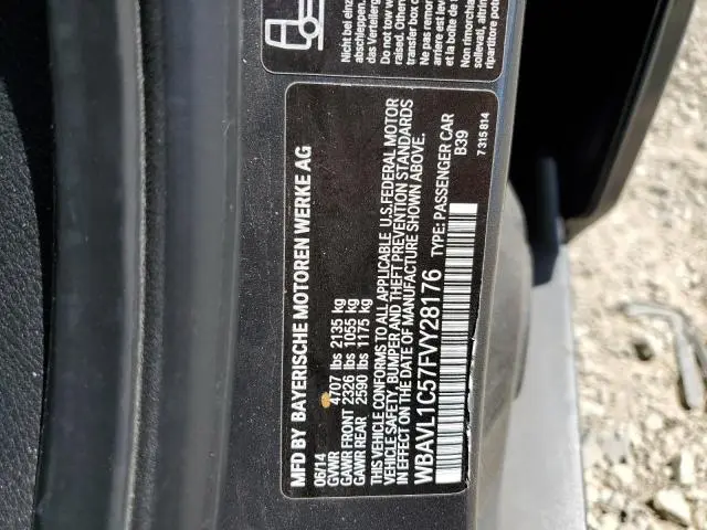 2015 BMW X1 XDRIVE28I  